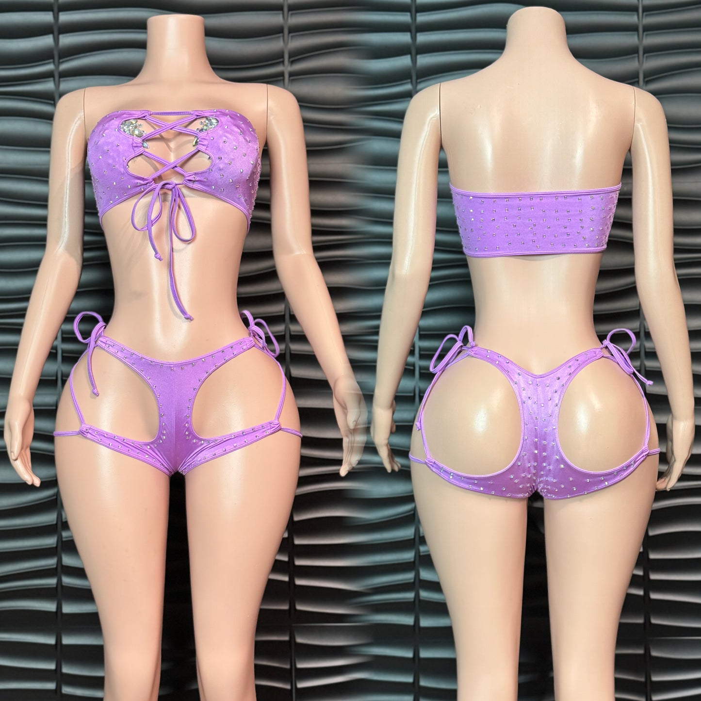 Apple booty tie-string set