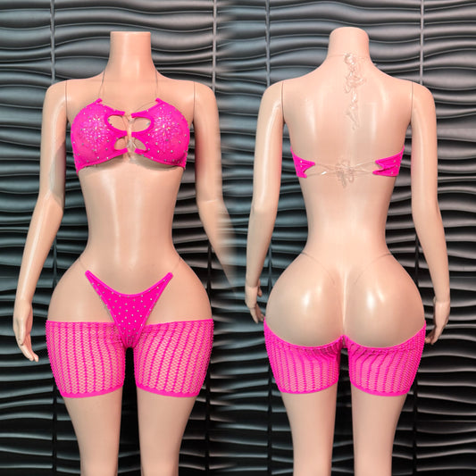 Mesh thigh set