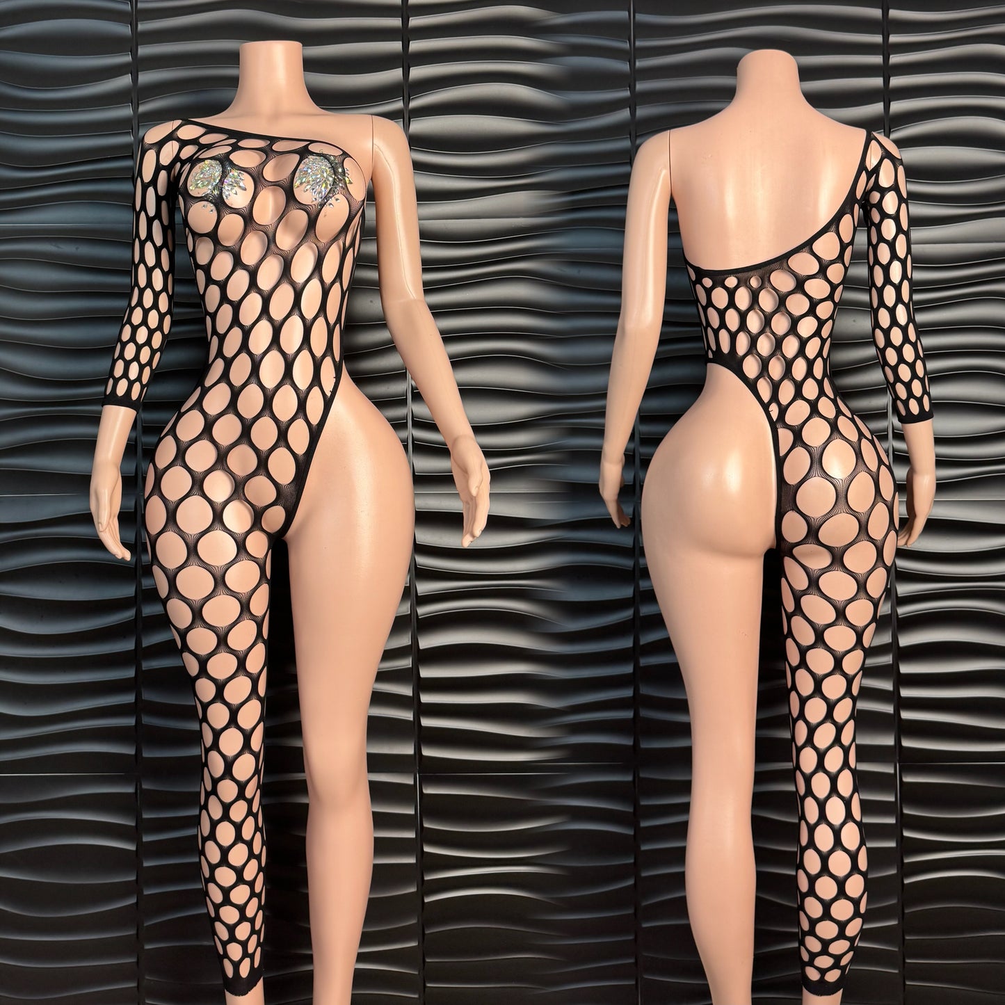 Mesh jumpsuits