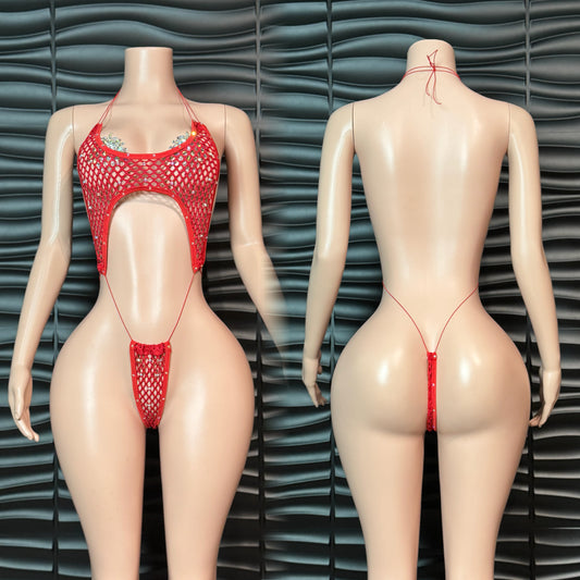 Mesh Slingshot Bikini