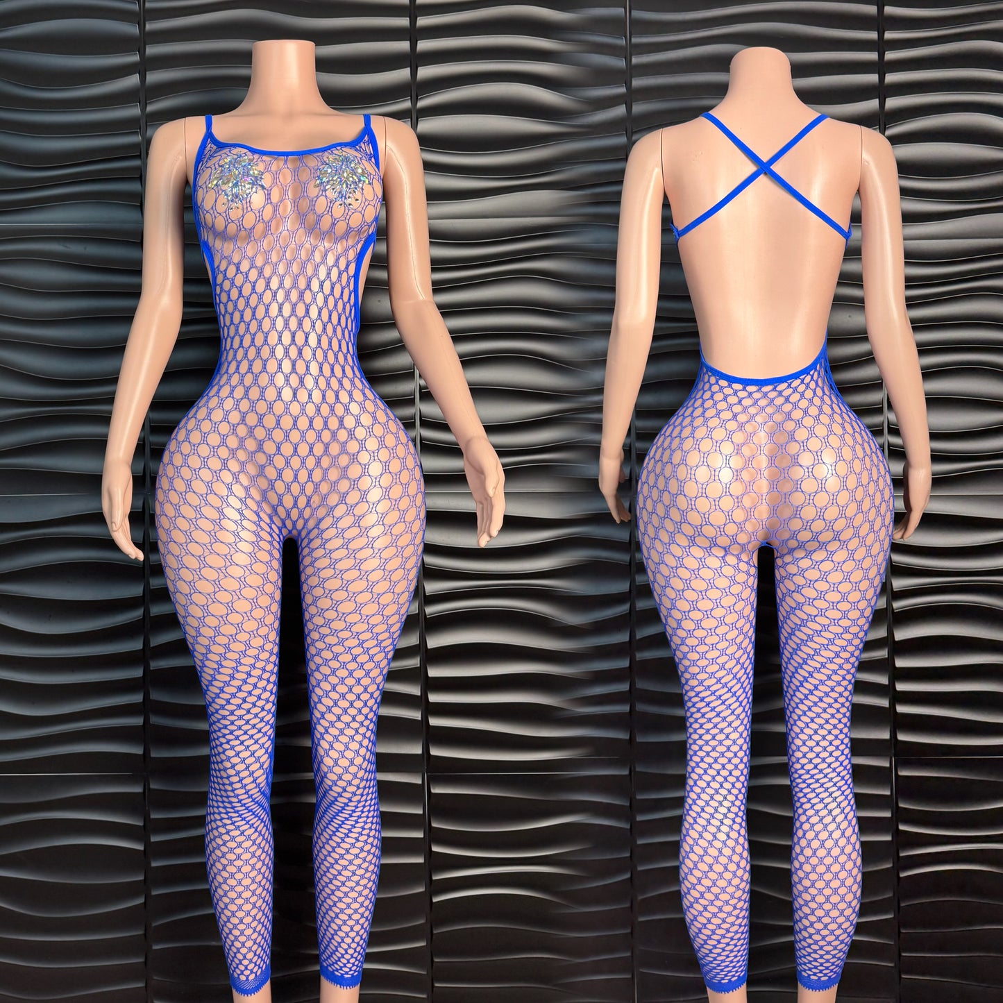 Mesh jumpsuits