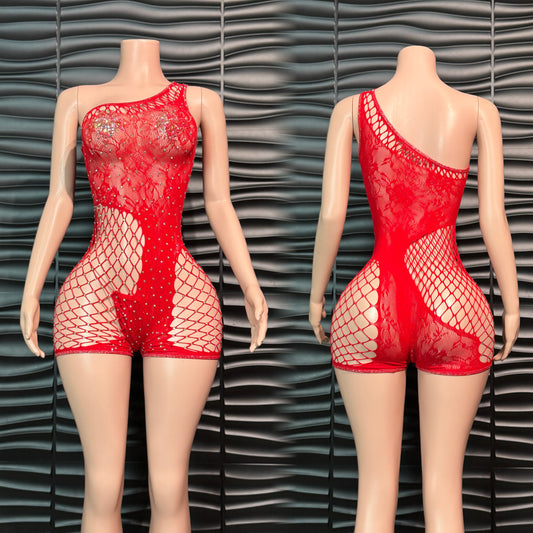 Busdown betty-rubble romper